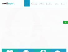 Tablet Screenshot of fordent.com.br